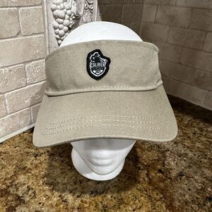 Caliber Classic Sun Visor Hat 2021 Legendary‎ Headwear Beige Golf Sports OSFM